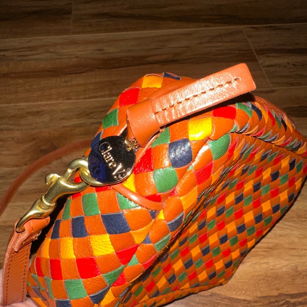 Clare V. Midi Sac - multi-color woven - Picture 6 of 6
